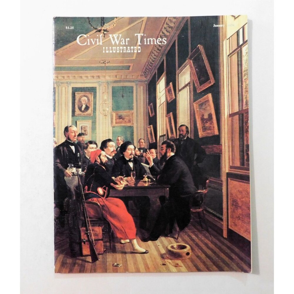 Civil War Times Illustrated Magazine January 1978 Historical Articles Art